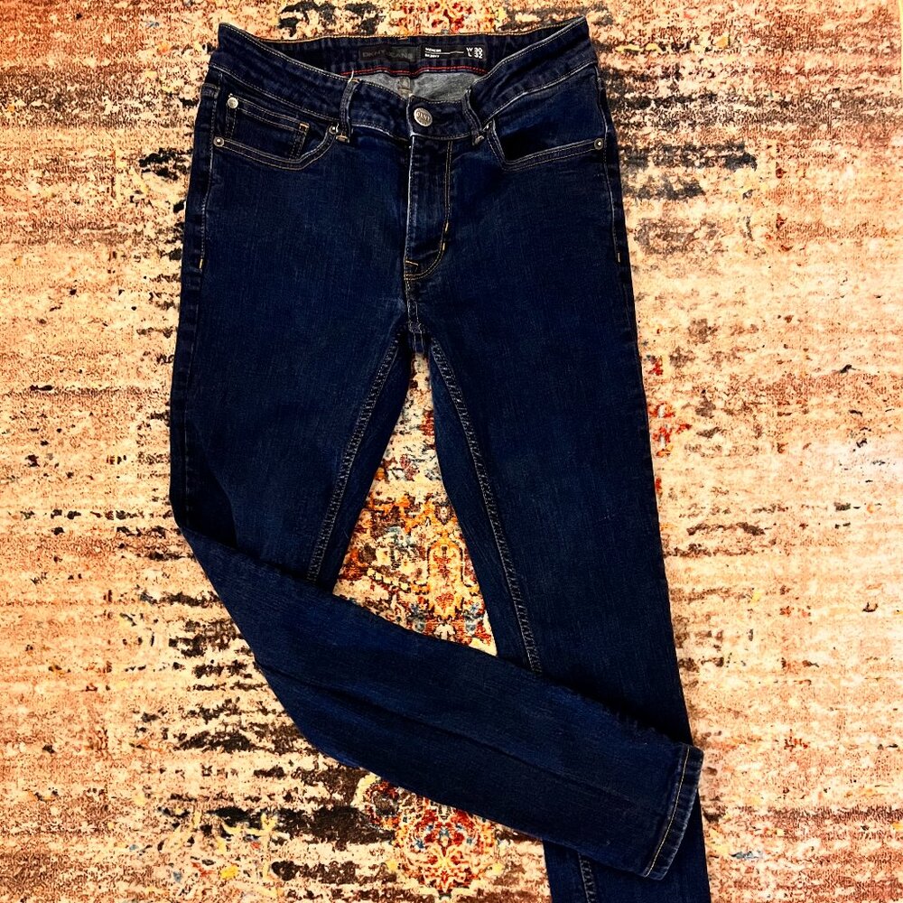 DKNY Mercer Skinny Dark Wash 30x32
